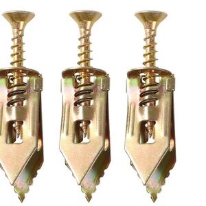Heavy-Duty Wall Anchors -Gold